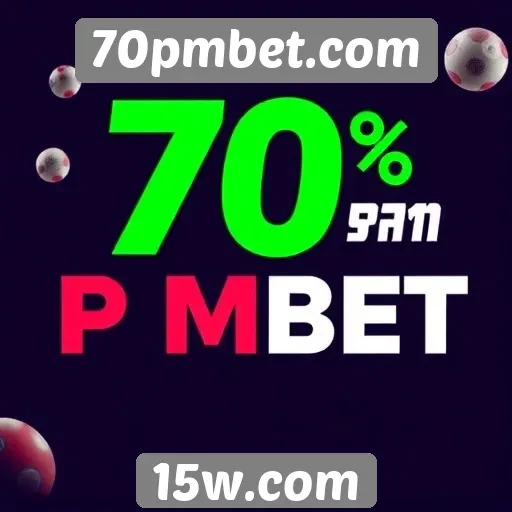 Promoções atuais disponíveis em 70pmbet.com
