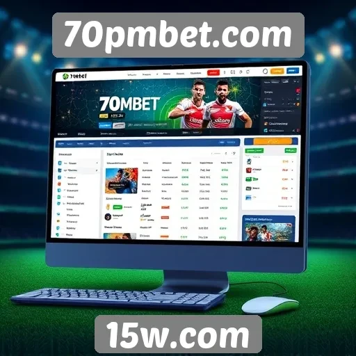Avaliação da experiência do usuário no 70pmbet